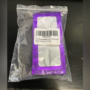 100 small resealable bags